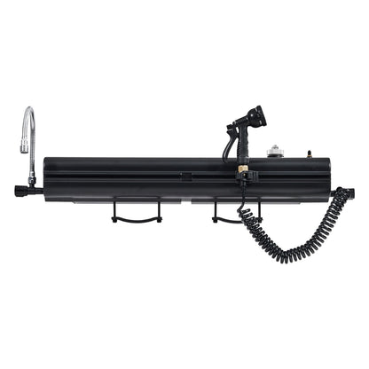 VEVOR Roof Rack Water Tank, 4 Gal, Multi-Dispensing Outdoor Tank with 2 Splash-Guard Panels & T-slot, High-Capacity Aluminum Tank with Pressurization Port, Fit for Trunks, Roll Bars, Crossbars - CDJSXZTK4GALFADHNV0 - view 10