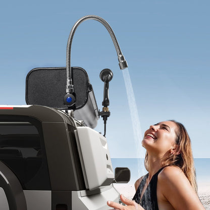 VEVOR Roof Rack Water Tank, 8 Gal, Multi-Dispensing Outdoor Tank with 2 Splash-Guard Panels & T-slot, High-Capacity Aluminum Tank with Pressurization Port, Fit for Trunks, Roll Bars, Crossbars - CDJSXZTK8GALWQSO7V0 - view 9