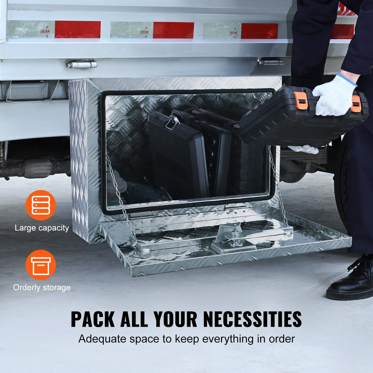 VEVOR Underbody Truck Tool Boxes - Select Your Configuration - CDK241718INCHVZD7V0 - view 3