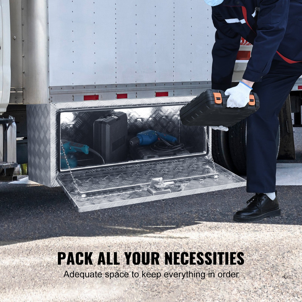 VEVOR Underbody Truck Tool Boxes - Select Your Configuration - CDK361416INCH4N79V0 - view 3
