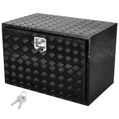 VEVOR Underbody Truck Box, 48" x 24" x 24" Pickup Storage Box, Heavy Duty Aluminum Diamond Plate Tool Box with Lock and Keys, Waterproof Trailer Storage Box with T-Handle Latch for Truck, Van, Trailer - CDKCGJX24824B5YRSV0 - view 1