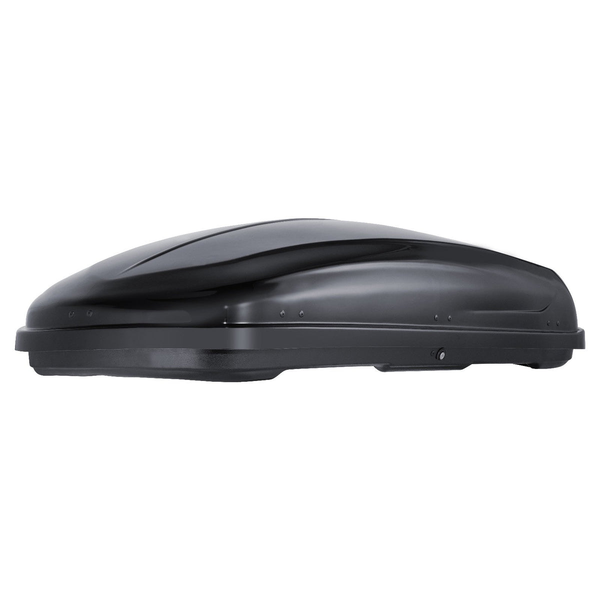 VEVOR Rooftop Cargo Carrier, 14 Cubic Feet Roof Cargo Box, ABS Hard Shell Roof Box, with Dual-Sided Opening and 2 Reinforced Straps, Aerodynamic, Suitable for most Crossbar, for Car, Wagon, SUV, Black - CDXLXHS14LFYUR2AAV0 - view 10