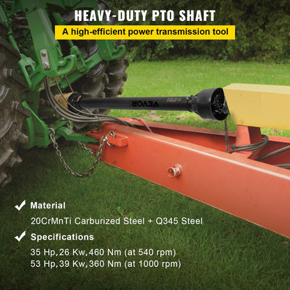 VEVOR Tractor PTO Shaft Assemblies - Select Your Configuration - CDZT4B11004055001V0 - view 2