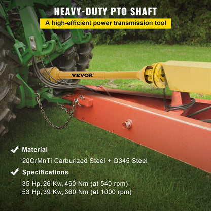 VEVOR Tractor PTO Shaft Assemblies - Select Your Configuration - CDZT4Y8004FF00001V0 - view 2