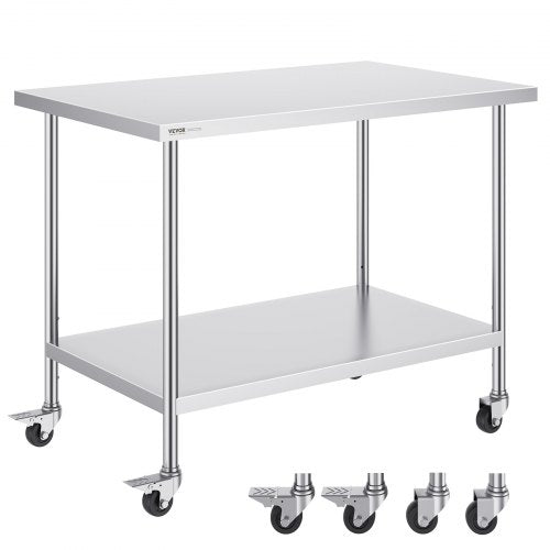 VEVOR Commercial Worktables - Select Your Configuration - CFBXGGZTLCDJ6KFNJV0 - view 1