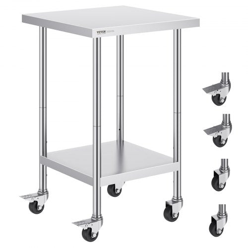 VEVOR Commercial Worktables - Select Your Configuration - CFBXGGZTLCDJLTPN7V0 - view 1
