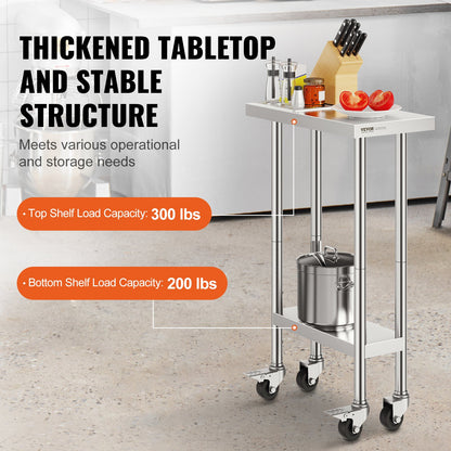 VEVOR Commercial Worktables - Select Your Configuration - CFBXGGZTLCDJQKFIFV0 - view 3