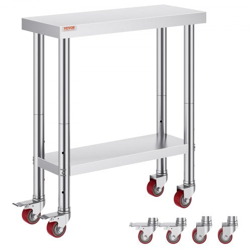 VEVOR Commercial Worktables - Select Your Configuration - CFGZT30X12X34YC01V0 - view 1