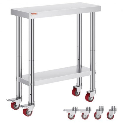 VEVOR Commercial Worktables - Select Your Configuration - CFGZT30X12X34YC01V0 - view 1