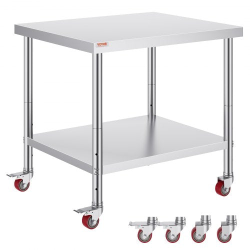 VEVOR Commercial Worktables - Select Your Configuration - CFGZT30X36X34YC01V0 - view 1