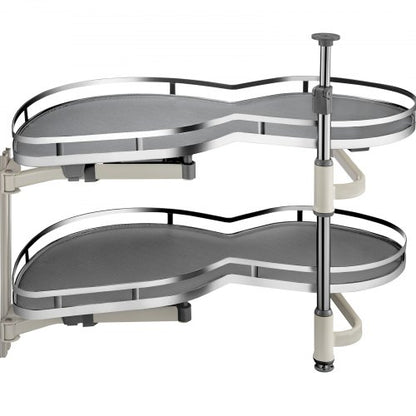 VEVOR Swing Left Blind Corner Cabinet Pull Out for 36 inch Cabinet, 2 Tier Swing Tray Blind Kitchen Cabinet, Soft Close Cloud Blind Organizer for Right Handed Open Blind Corner - CGLLSNGFDX36YCZB1V0 - view 1