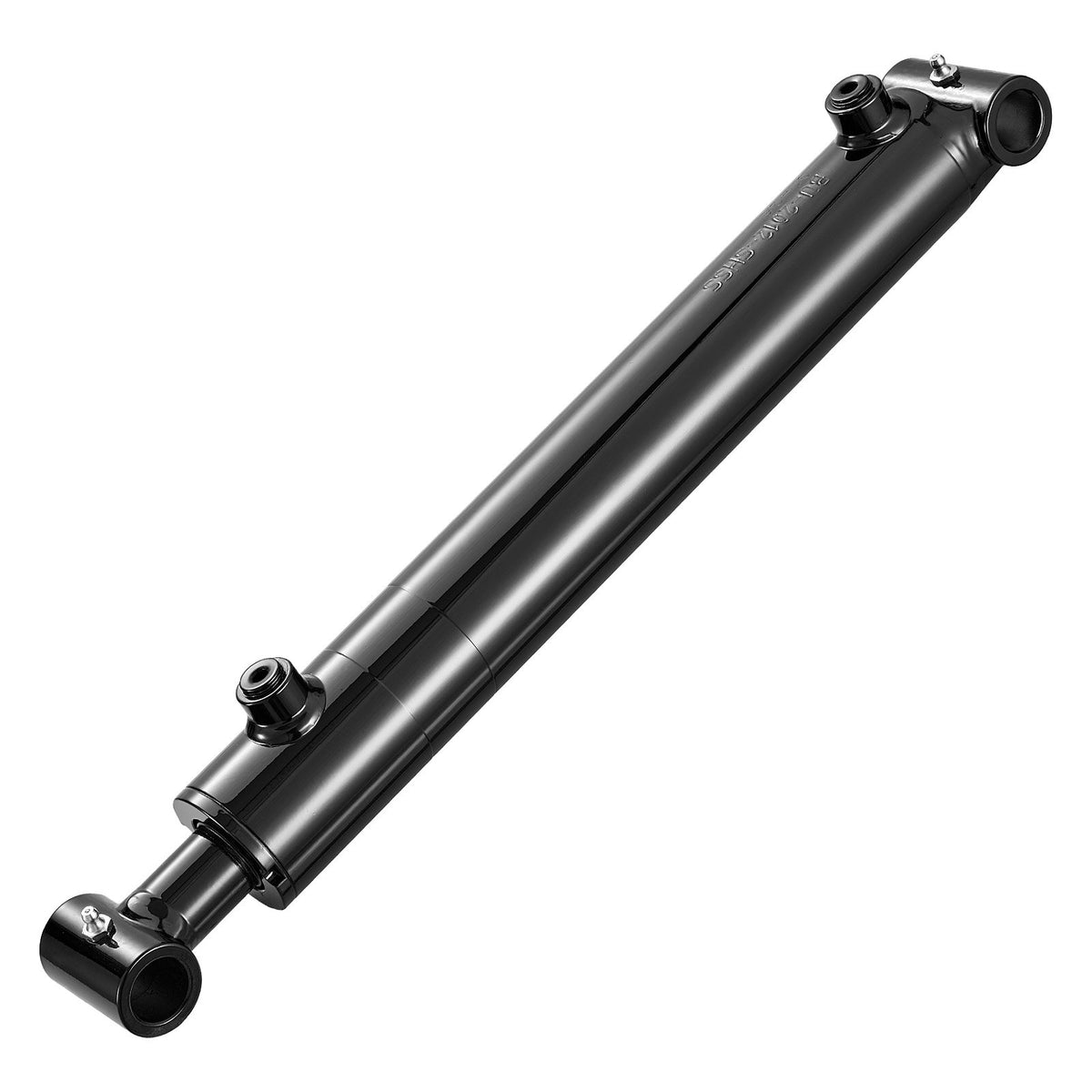 VEVOR Double Acting Hydraulic Cylinder, 2" Bore x 12" Stroke, Max 3500PSI Hydraulic Cylinder, Heavy-Duty Welded Cross Tube Cylinders with 1" Pin Hole & SAE #6 Port for Agricultural Machinery, Tractors - CGSZYYYG2INCY7GAR001V0 - view 10