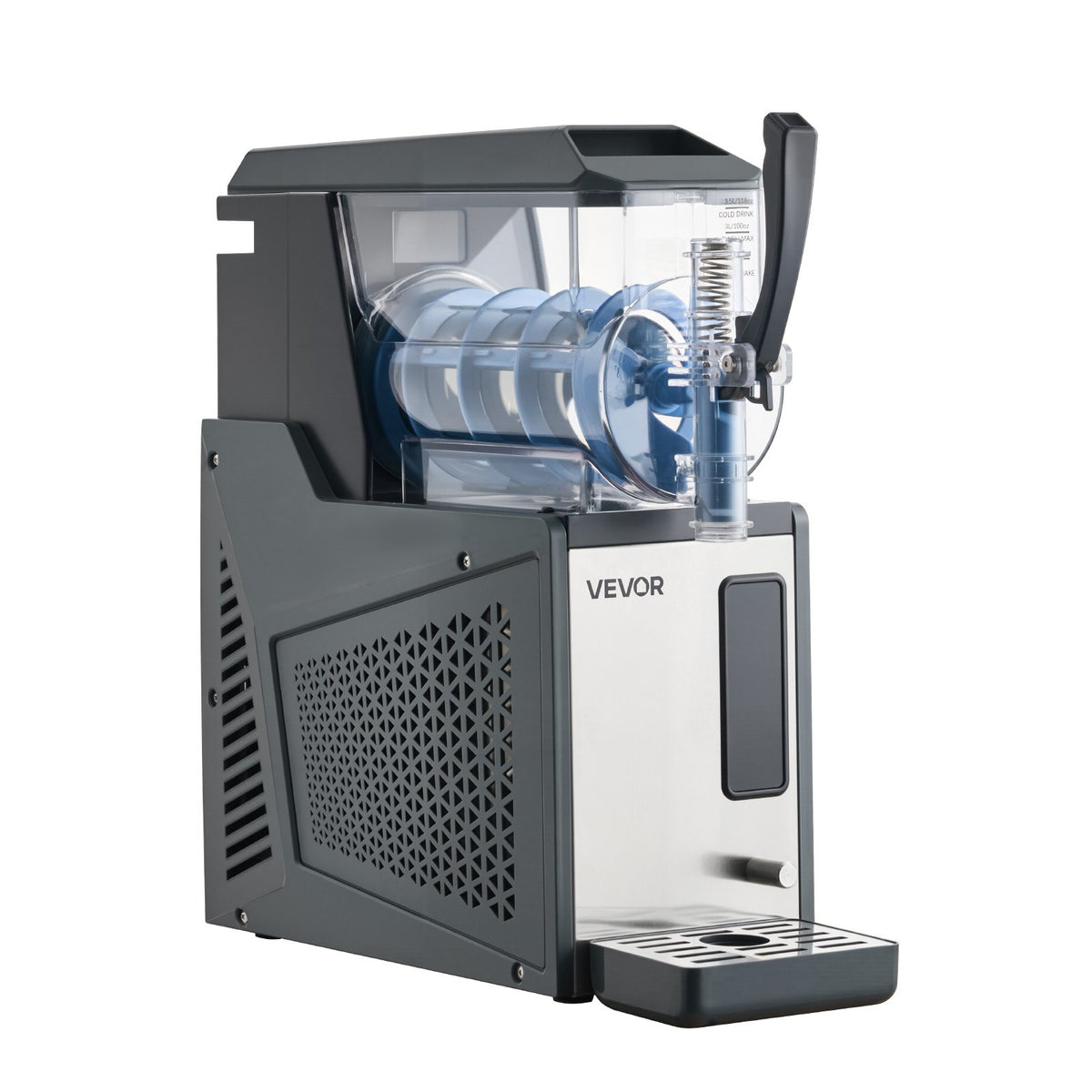 VEVOR Slushie Machine, 4L/135oz No Ice Needed Slushy Machine for Home, Frozen Drink Maker with Single Tank, Margarita Machine with Self-Cleaning, for Frozen Margaritas, Frappés, Milkshake & More - CGXXRJ25X14LO716M001V1 - view 10