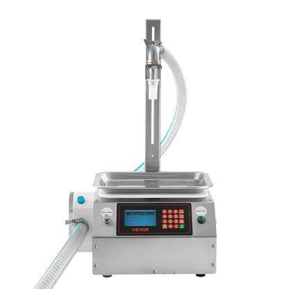 VEVOR Liquid Filling Machine, 20-5000g Recommend Automatic Bottle Filler, for Honey, Pear Syrup, Sesame Paste, Stainless Steel, Digital Weighing, Adjustable Stand, Memory Presets, Easy to Operate - CGZTSDD5000MUYRIH001V1 - view 10