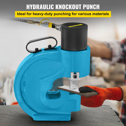 VEVOR CH-70 Hydraulic Hole Punching Tool 35T Hole Digger Force Puncher Smooth Hole Puncher for Iron Plate Copper Bar Aluminum Stainless Steel - CH-70SBFJDKJ00001V0 - view 2