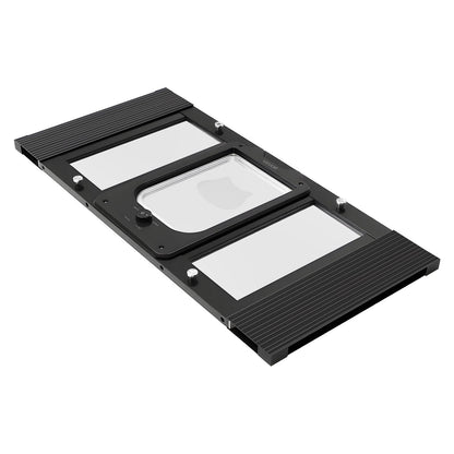 VEVOR Cat Door for Window, Adjustable to Fit Window Width 27"-32", 4 Secure Lock Modes, Aluminum Frame and High-Transparency Glass, Magnetic Closure, Weatherproof Quick-Fit Pet Door for Cats, Black - CHMMZYSSK273KNOC6001V0 - view 10