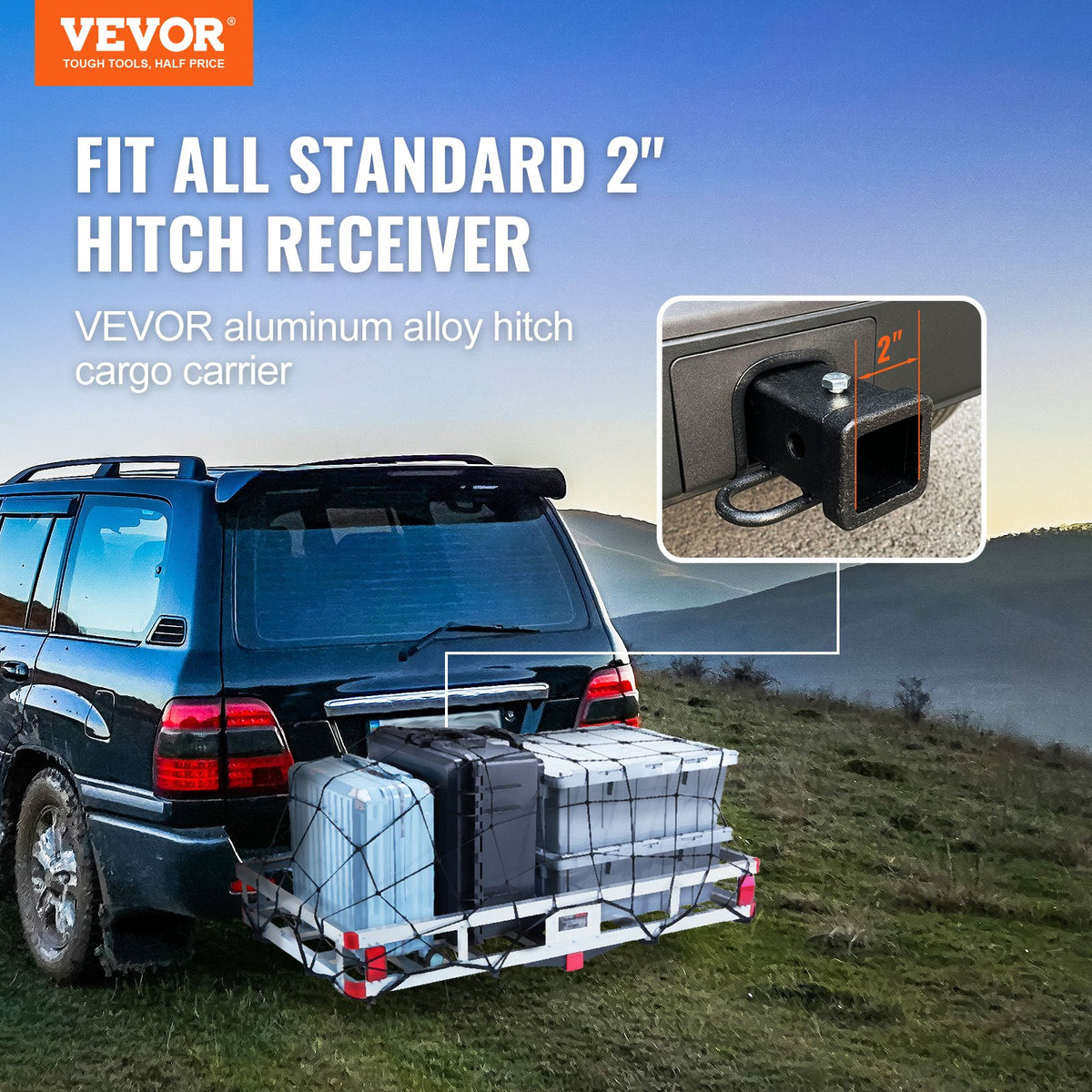 VEVOR Hitch Cargo Carriers - Select Your Configuration - CHXLK47206500F92QV0 - view 2