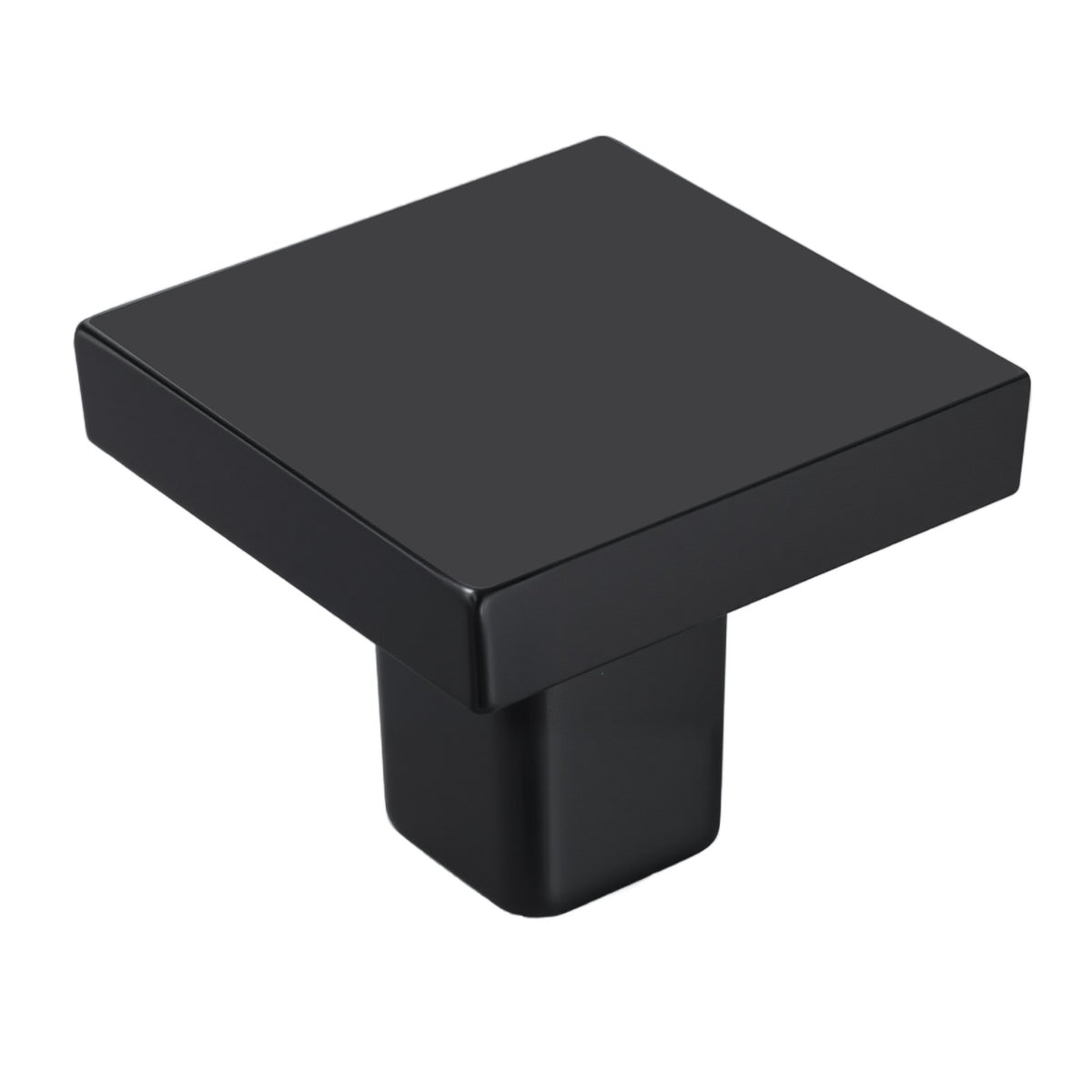 VEVOR Cabinet Knobs, 10 Pack, 1.18 Inch Black Zinc Alloy Drawer Pulls & Door Handles, Square Kitchen Solid Knobs Dresser Handles, Cupboard Hardware with Screws for Bathroom Closet Cabinets Drawers - CJXNFX10PCS031H9B001V0 - view 10