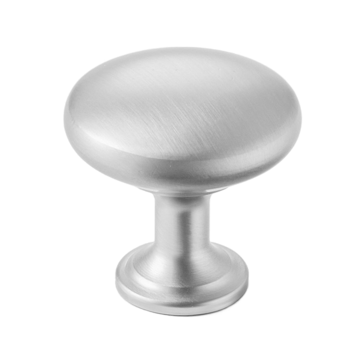 VEVOR Cabinet Knobs, 25 Pack, 1.1 Inch Zinc Alloy Drawer Pulls & Door Handles, Mushroom Kitchen Dresser Solid Knobs, Cupboard Hardware with Screws for Bathroom Closet Cabinets Drawers, Nickel Color - CJXNJDMGT25PMSFU4001V0 - view 10
