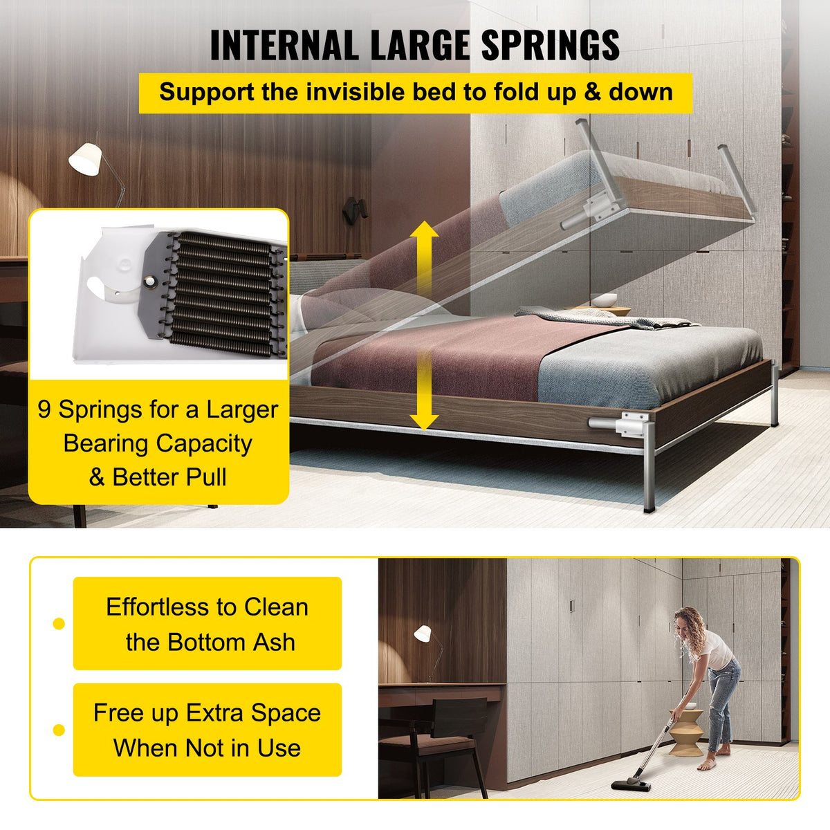 VEVOR Bed Lift Hardware - Select Your Configuration - CJZFCJ00000000001V0 - view 3