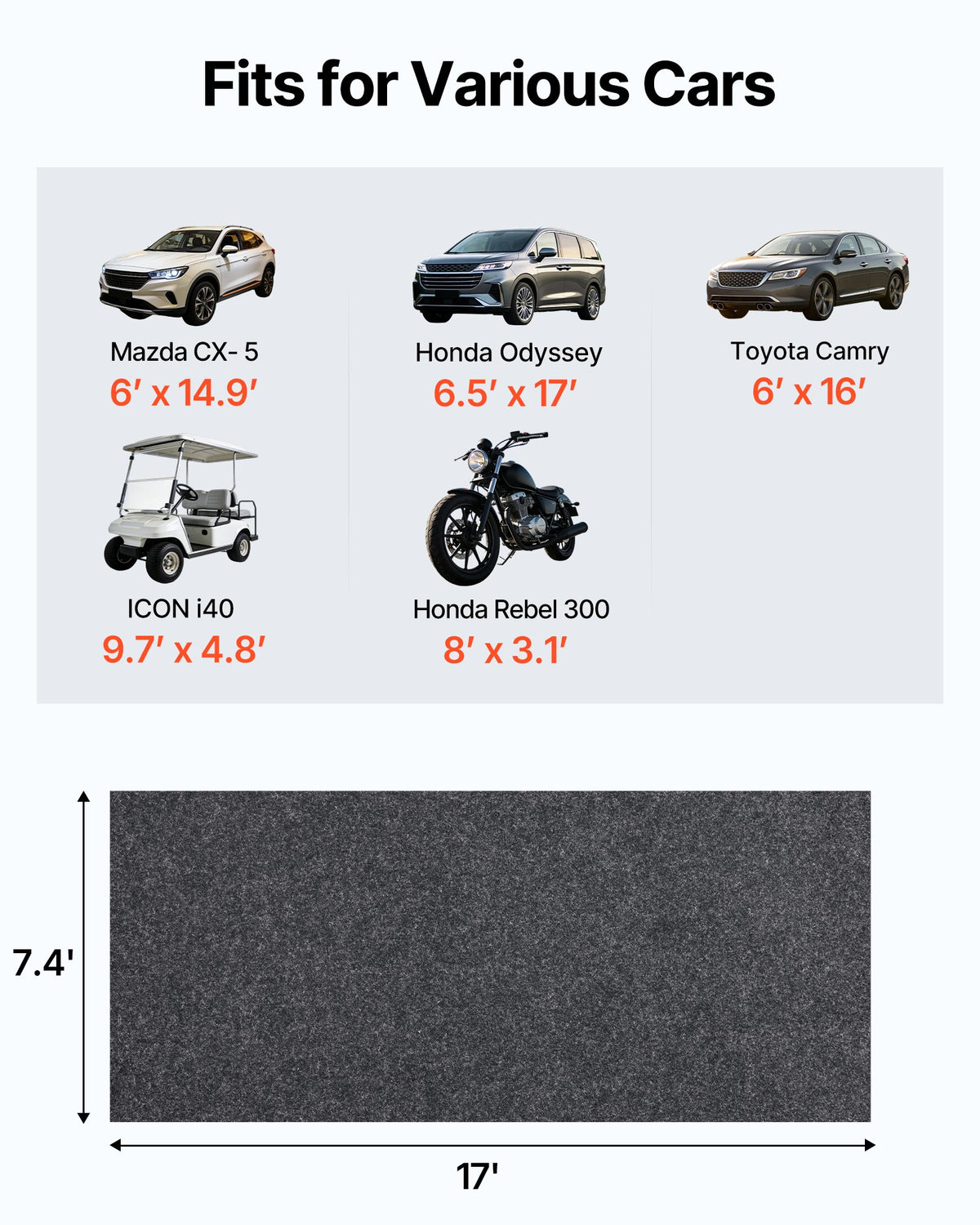 VEVOR Roll Carpet