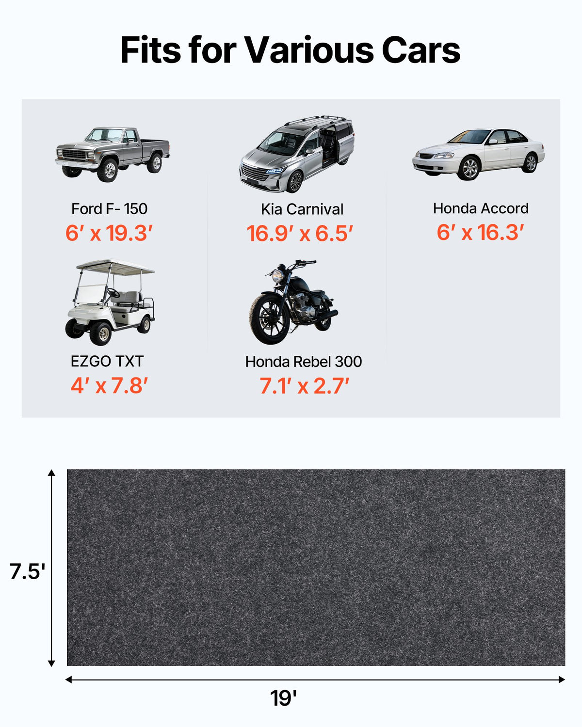 VEVOR Roll Carpet