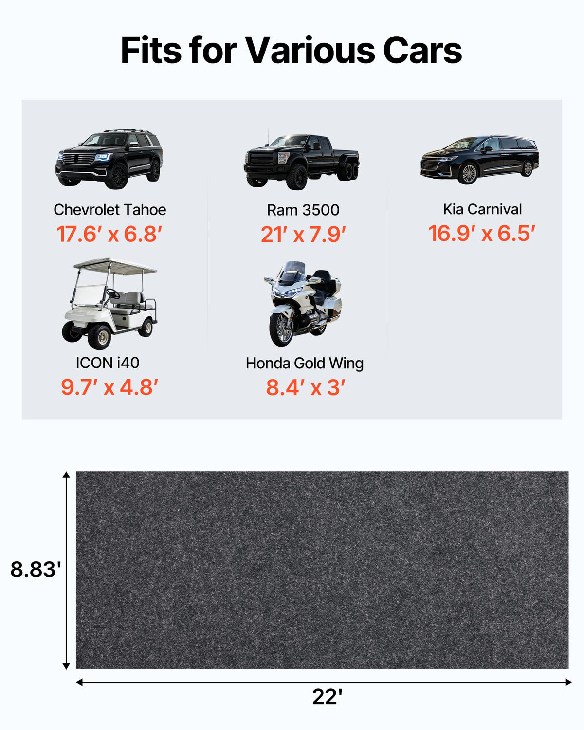 VEVOR Roll Carpet