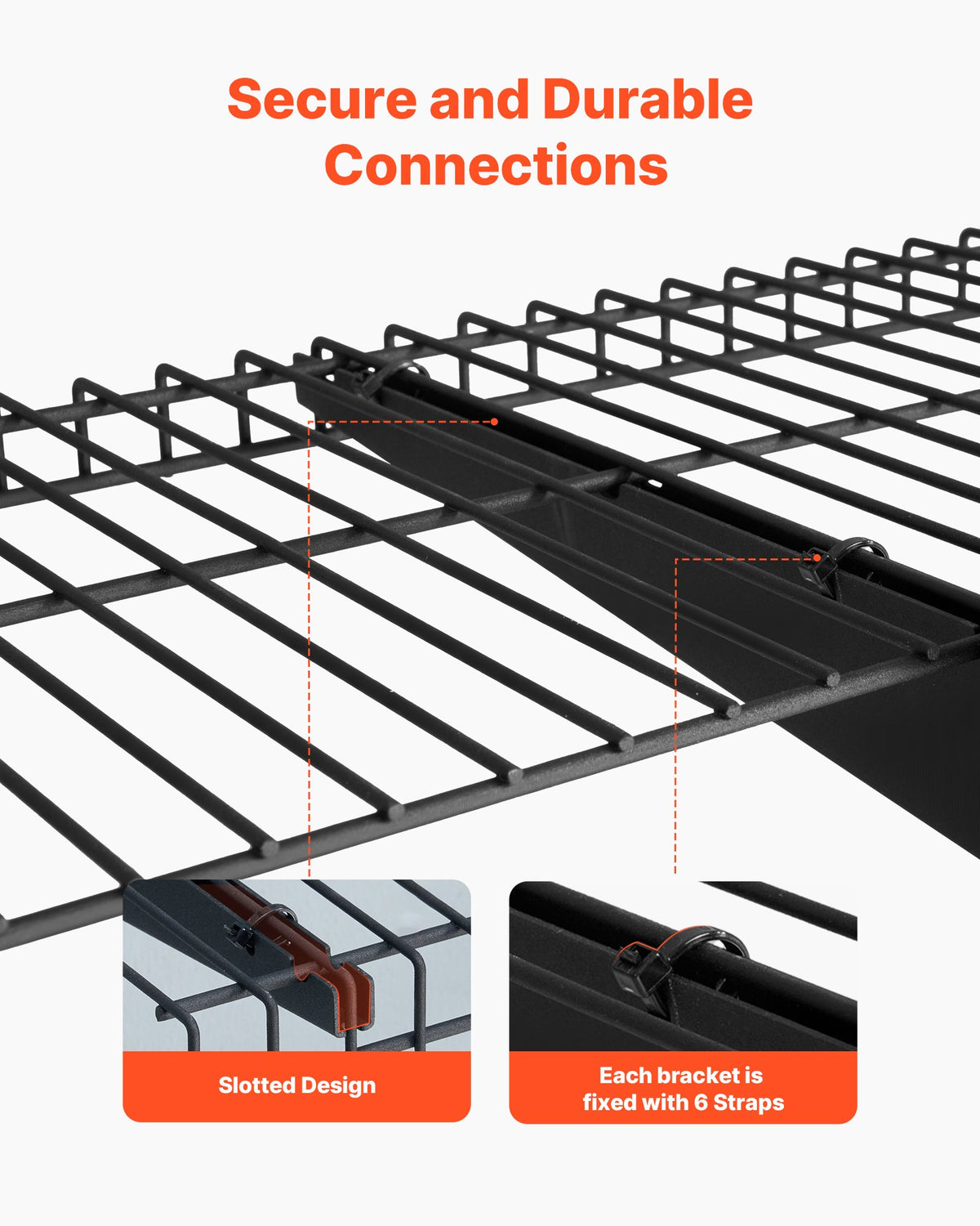 VEVOR 3-Tier Heavy Duty Wall Garage Shelving, 0.9 x 3 ft Steel Wall Mounted Shelving Unit, 11 x 36 Inch Per Shelf Floating Storage Metal Rack for Garage with 450 lbs Total Weight Capacity, Black - CKGBGSWGJ123E7HT0001V0 - view 5