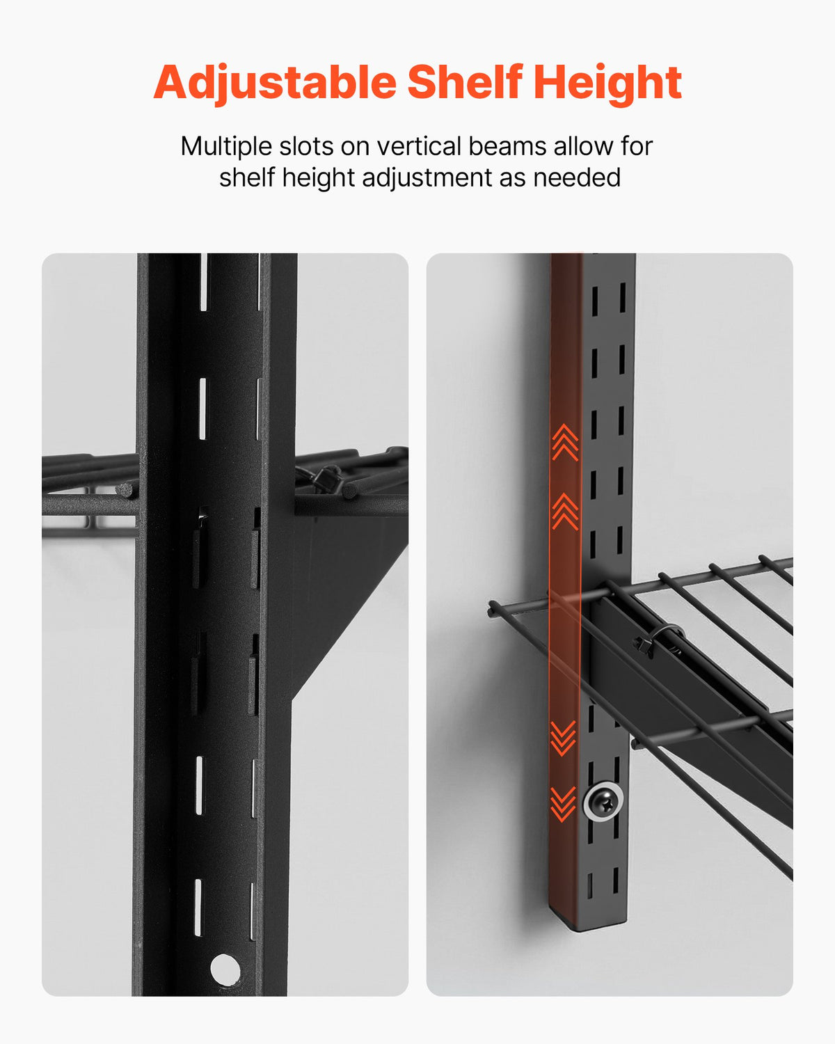 VEVOR 3-Tier Heavy Duty Wall Garage Shelving, 0.9 x 3 ft Steel Wall Mounted Shelving Unit, 11 x 36 Inch Per Shelf Floating Storage Metal Rack for Garage with 450 lbs Total Weight Capacity, Black - CKGBGSWGJ123E7HT0001V0 - view 6