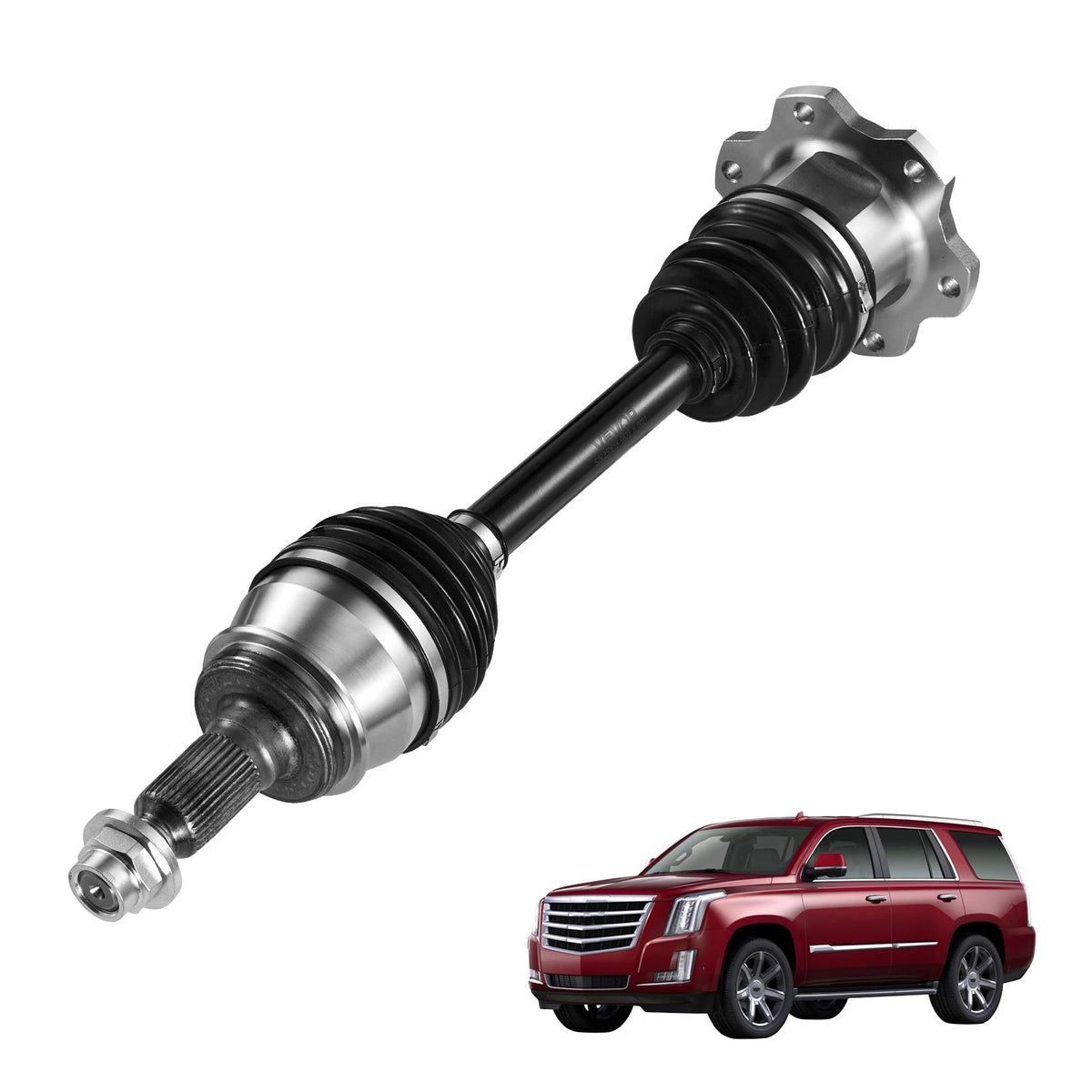 VEVOR CV Axle Shaft Assembly, Front Left or Right Side (Driver or Passenger Side), Automotive Replacement CV Joint Axle Shaft Compatible with 2007-2020 Cadillac Escalade, Alloy Steel & Carbon Steel - CKHJSYCCZZCDKWZY4001V0 - view 1