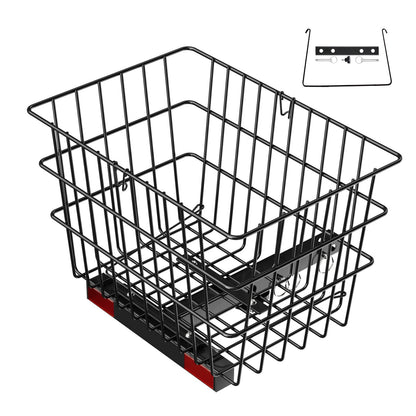 VEVOR Scooter Rear Basket, Heavy Duty Metal Wire Basket with Handle, Spacious Cargo Basket, Works with 1-inch Receiver, Compatible with Most Golden, Drive & Pride Mobility Scooter - CKHXJSSZWNCBHGDPJV0 - view 10