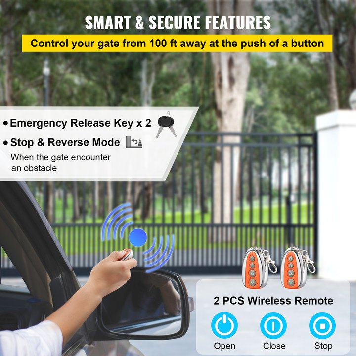 VEVOR Gate Openers - Select Your Configuration - CKKMJ3300LBSAPPKZV1 - view 3