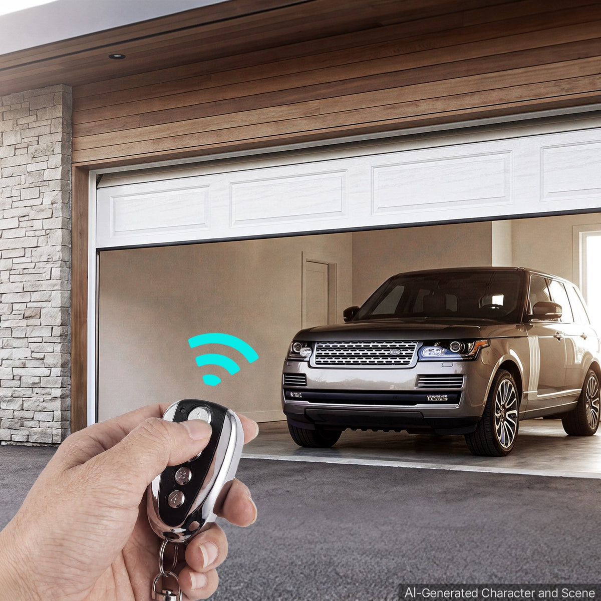 VEVOR Garage Door Opener Remote 4-Button Garage Clicker Remote 115 ft Range, Replacement for ZTQ800, ZTQ1000, ZTQ-1/2HP, ZTQ-3/4HP & EIKIA600, 4-Door Control, 12V 27Ah Battery, Rolling Code Encryption - CKKMQYKQCG00URNUZ001V9 - view 9
