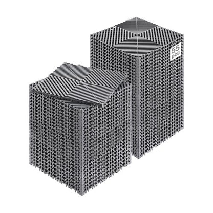 VEVOR Interlocking Drainage Mat, 12” x 12” Modular Interlocking Cushion, 55 Pcs Splicing Drainage Mats, Non-Slip Gray PP Drainage Floor Tile and Shower Mat, for Garage, Garden, Kitchen & Outdoor - CKPSD12X12IN4FGUZV0 - view 2