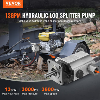 VEVOR Hydraulic Gear Pumps - Select Your Configuration - CLB13GPMCLB000001V0 - view 2