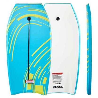 VEVOR 42-Inch Bodyboard, Body Board Trainer with EPS Foam Core & Wrist Leash, UV-Resistant Beach Bodyboard for Beginners, Youth Up to 180 lbs - CLBPB40INCH04X1XU001V0 - view 2