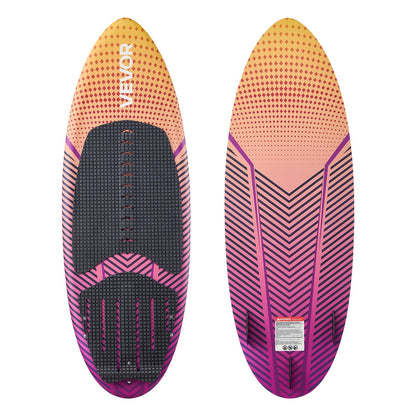 VEVOR 63-Inch Wakesurf Board, Wake Surfing Board with EPS Foam Core, EVA Non-Slip Pad & 3 Tail Fins, UV-Resistant Wakesurfing Boards for Adults Up to 250 lbs - CLBWBWLB5FT4YH7UR001V0 - view 1