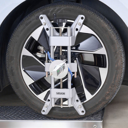 VEVOR Wheel Clamp & Magnetic Adapter, 1 PCS Aluminum Alloy Wheel Alignment Tool for Precise Camber Gauge, Fits 11-25 Inch Rims, Universal Magnetic Gauge Tire Repair Tool for Car Truck SUV Motorcycle - CLDWJJLHJ0BDFQLNL001V0 - view 9