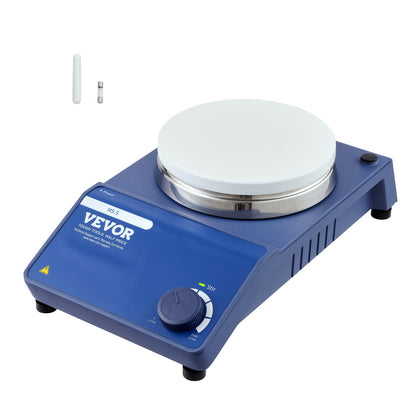 VEVOR Magnetic Stirrer, 0-1500 RPM Stir Plate with Adjustable Speed Knob, 20L Plate Stirrer Kit, Stir Bar Included - CLJBJ120LBJR0ICLWV1 - view 10