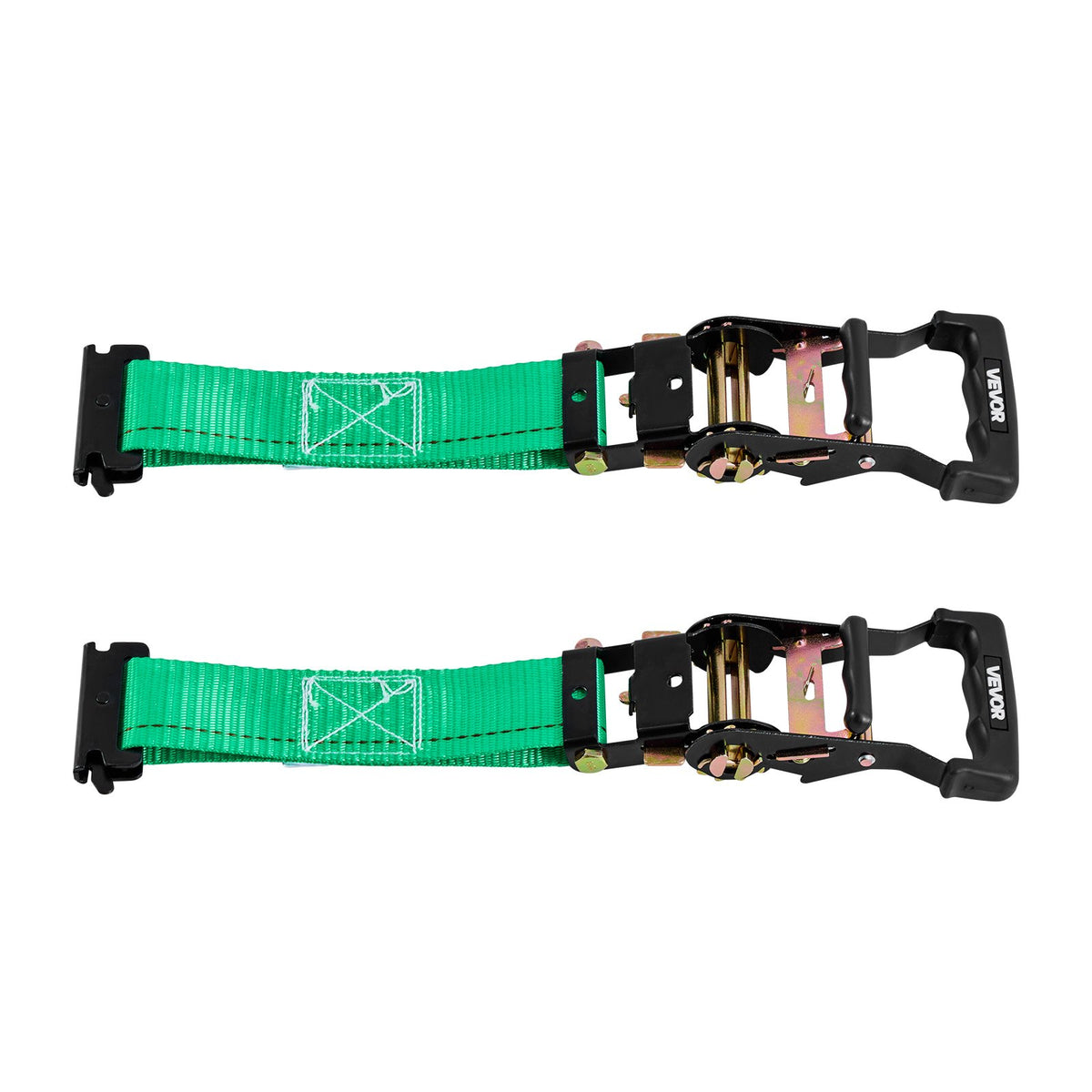 VEVOR Wheel Chock Tie-Down Kit, Chock-Style Trailer Tie Down Strap, Car Tie Down Kit with Buckle, Break Strength 4380 lbs & Working Load 1460 lbs Motorcycle Tie-Down System for ATVs, UTVs & Trailers - CLJGTJ2LDXKKG5GOH001V0 - view 10