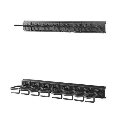 VEVOR Indoor Gun Rack, Heavy Duty Steel, Wall Mount Rifle and Shotgun Rack, 8 Slots for Long Guns, Gun Display Rifle Storage Holder with Screws, for Home Garage Office Retail Shop Hunting Cabin Wall - CLQJJS8QW0007B6X8001V0 - view 10