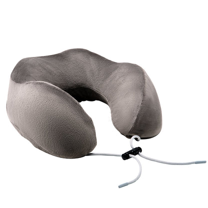 VEVOR Travel Pillow, Neck Pillow for Traveling, Upgraded Bamboo Charcoal Memory Foam Travel Neck Pillow with Eye Mask, Earplugs and Storage Bag, Suitable for Plane Car Home Recliner Use(Dark Gray) - CLTCSLXZJYHM8VYJ8V0 - view 10