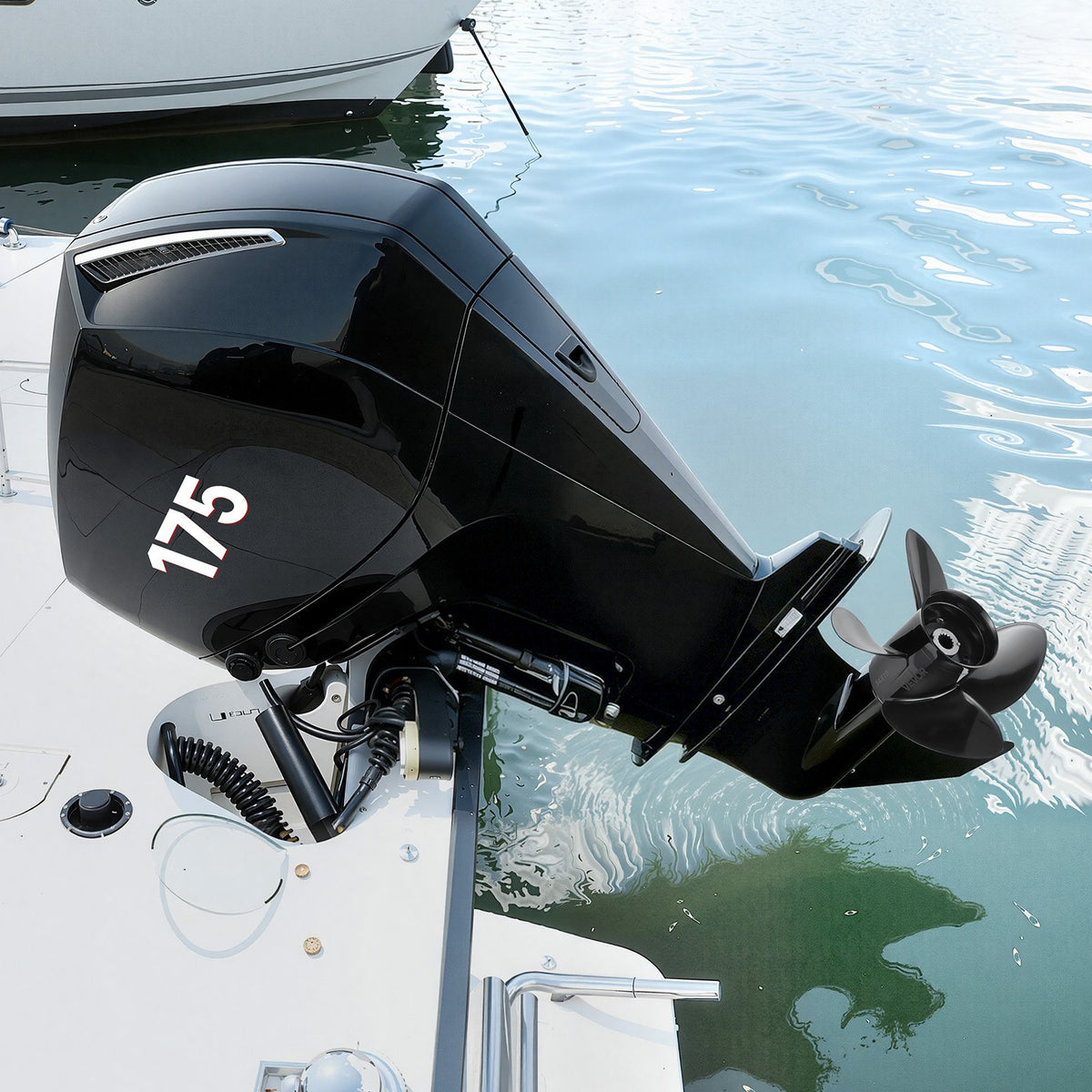VEVOR Outboard Propeller, Upgrade OEM 15 Spline Tooth Aluminum Outboard Boat Propeller Fit Mercury/Mariner Engines 135-300 HP, 4-3/4" Gearcase, 4-Blade, RH (Right Hand Rotation), OEM No. 48-8M0084495 - CLXJSXSS1353CYEZ9001V0 - view 9