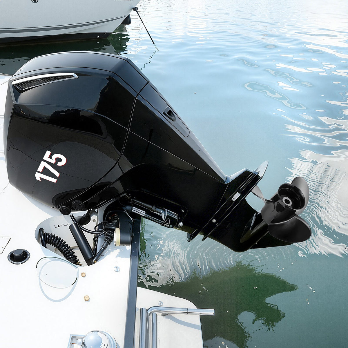 VEVOR Outboard Propeller, Upgrade OEM 15 Spline Tooth Aluminum Outboard Boat Propeller Fit Mercury/Mariner Engines 90-400 HP, 4-3/4" Gearcase, 3-Blade, RH (Right Hand Rotation), OEM No. 48-832832A45 - CLXJSXSS9040ZZQC5001V0 - view 9