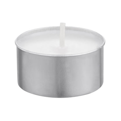 VEVOR 200 Pack Unscented Tea Lights Candles 6.5 Hours Long Burning Smokeless Tealight Candles, Dripless with Aluminum Cups, Natural Palm Wax Votive Candles for Home, Weddings, Christmas, White - CLZ200GBS15IE36QIV0 - view 10