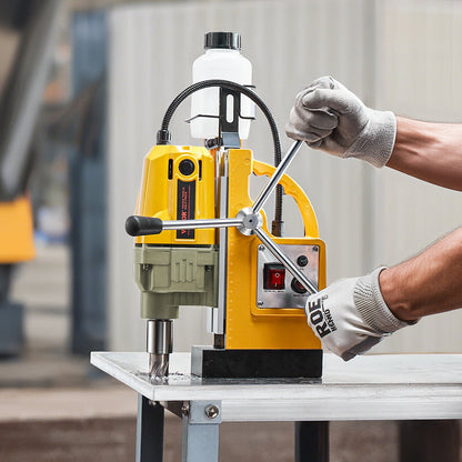 VEVOR Magnetic Drill, 1400W Motor 1.6 in Boring Diameter, 2810 lbf Portable Electric Mag Drill Press, with 11 Coring Bits, 800 RPM Speed, Drilling Machine for Metal Surface, Home Improvement Industry - CLZJP11J40MMIQMACV1 - view 9