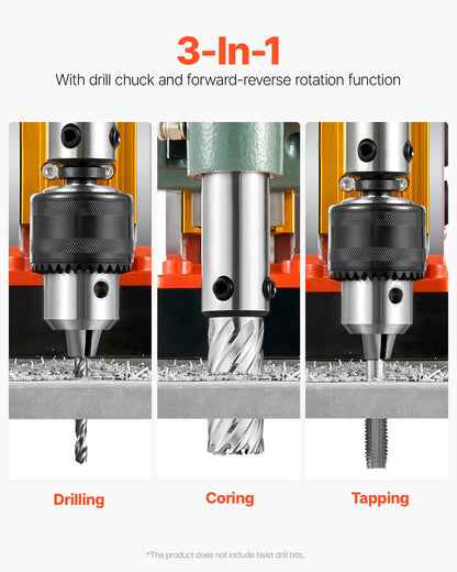 VEVOR Magnetic Drill Presses - Select Your Configuration - CLZTJ6JTFP50QLWW7001V1 - view 3
