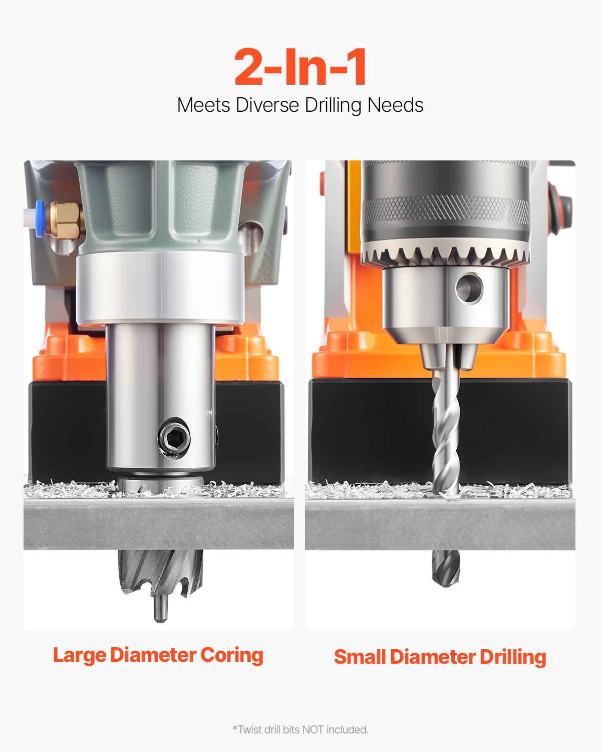 VEVOR Magnetic Drill Presses - Select Your Configuration - CLZTJJT1140MMA10VV1 - view 3