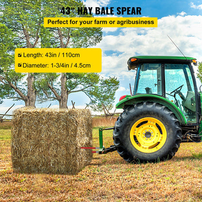 VEVOR Hay Bale Spears - Select Your Configuration - CM45X1100-30002PCV0 - view 2