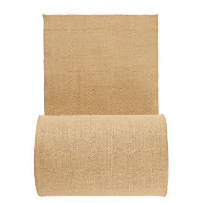 VEVOR Burlap Fabric Roll, 14” x 150 ft & 50 x 50 High Density Wide Natural Burlap Fabric Rolls, Jute Fabric Burlap Tree Wrap Roll, for Decor, Crafts, Wedding, Gardening, Plant & Tree Winter Covering - CMBJ14INCHES3MBHIV0 - view 10